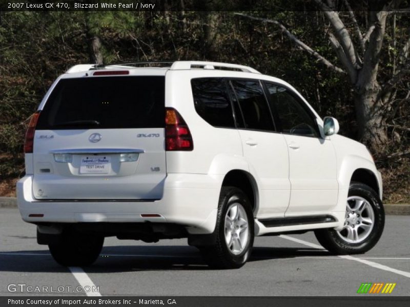 Blizzard White Pearl / Ivory 2007 Lexus GX 470