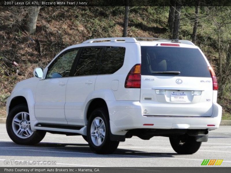 Blizzard White Pearl / Ivory 2007 Lexus GX 470