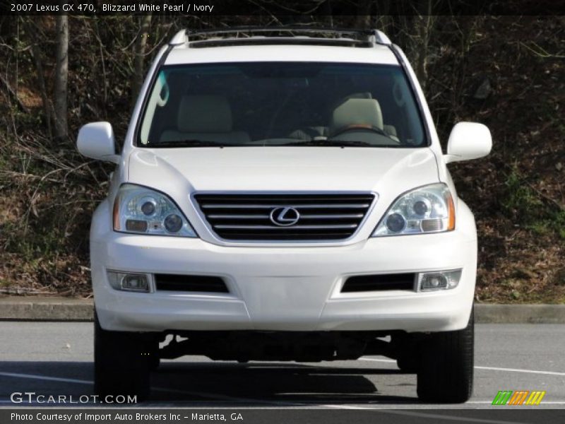 Blizzard White Pearl / Ivory 2007 Lexus GX 470