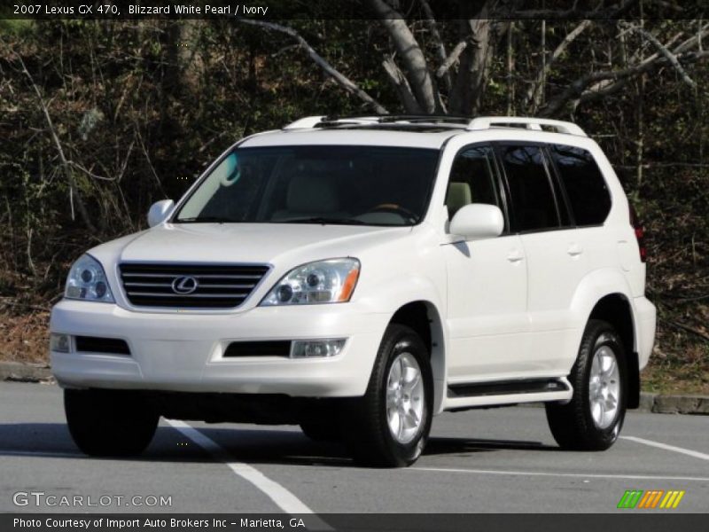 Blizzard White Pearl / Ivory 2007 Lexus GX 470