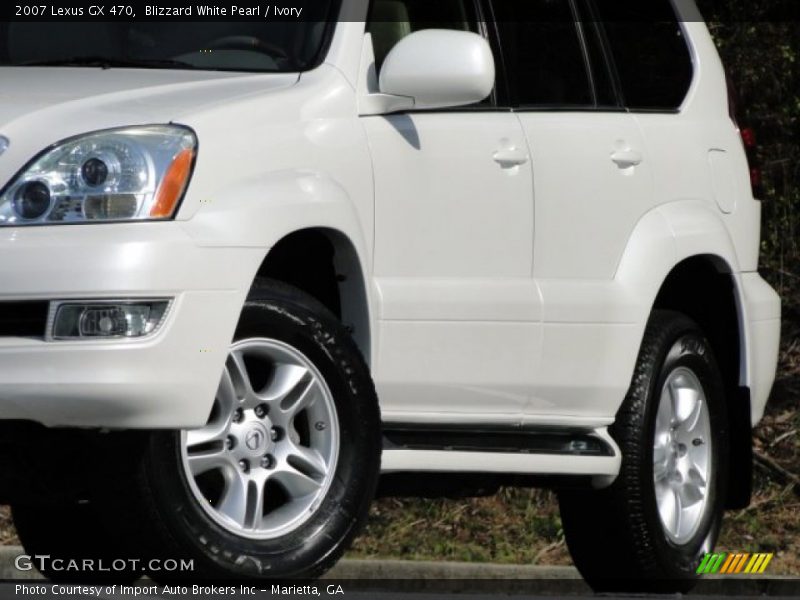 Blizzard White Pearl / Ivory 2007 Lexus GX 470
