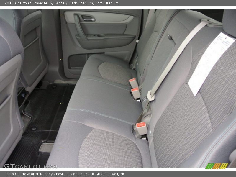 Rear Seat of 2013 Traverse LS