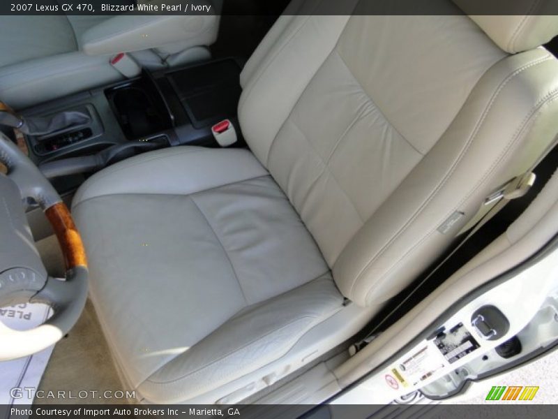 Blizzard White Pearl / Ivory 2007 Lexus GX 470