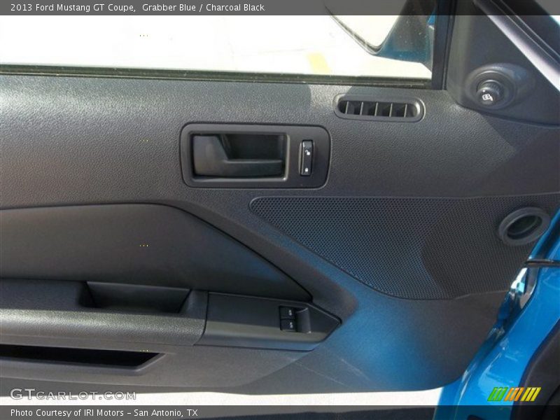 Grabber Blue / Charcoal Black 2013 Ford Mustang GT Coupe