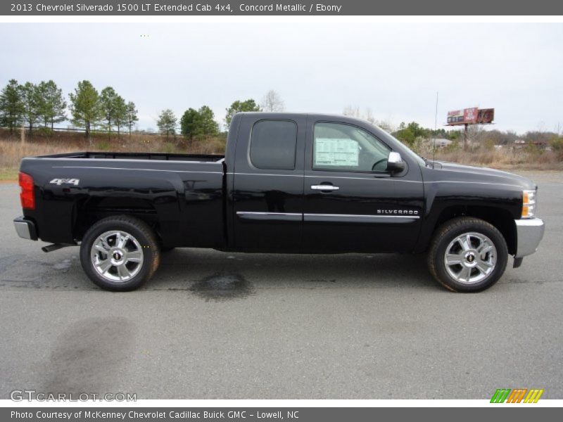  2013 Silverado 1500 LT Extended Cab 4x4 Concord Metallic