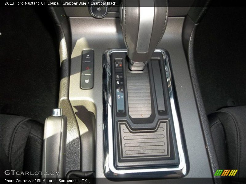 Grabber Blue / Charcoal Black 2013 Ford Mustang GT Coupe