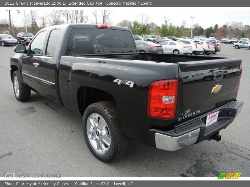 Concord Metallic / Ebony 2013 Chevrolet Silverado 1500 LT Extended Cab 4x4