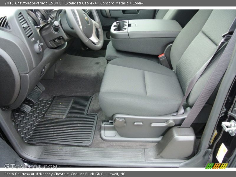 Concord Metallic / Ebony 2013 Chevrolet Silverado 1500 LT Extended Cab 4x4
