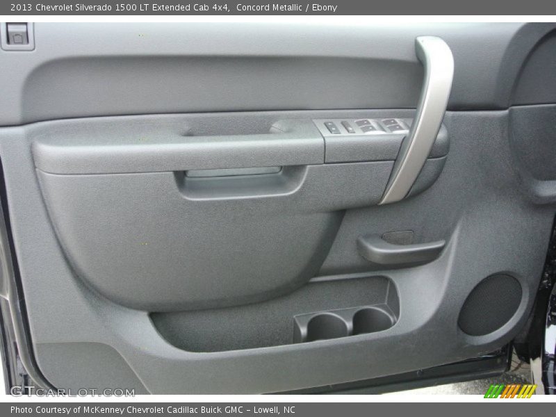 Concord Metallic / Ebony 2013 Chevrolet Silverado 1500 LT Extended Cab 4x4