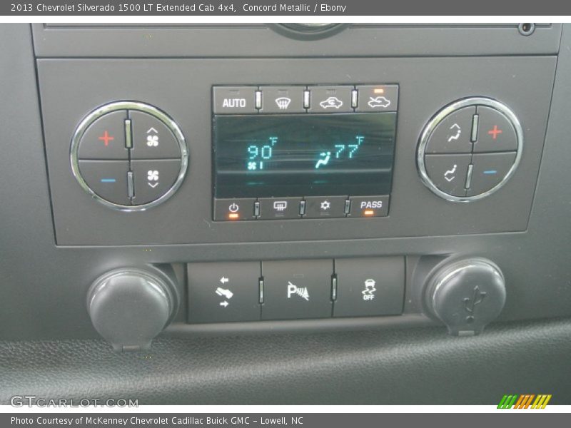 Concord Metallic / Ebony 2013 Chevrolet Silverado 1500 LT Extended Cab 4x4