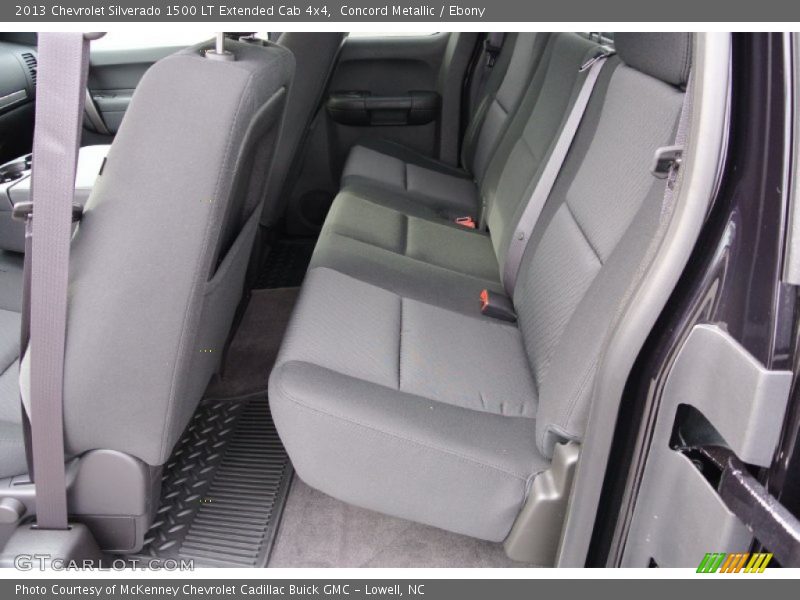 Rear Seat of 2013 Silverado 1500 LT Extended Cab 4x4
