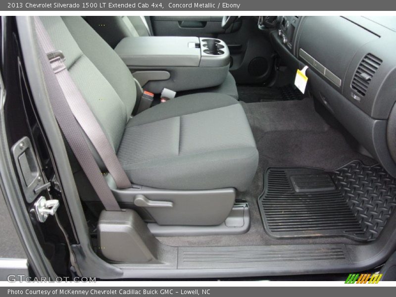 Concord Metallic / Ebony 2013 Chevrolet Silverado 1500 LT Extended Cab 4x4