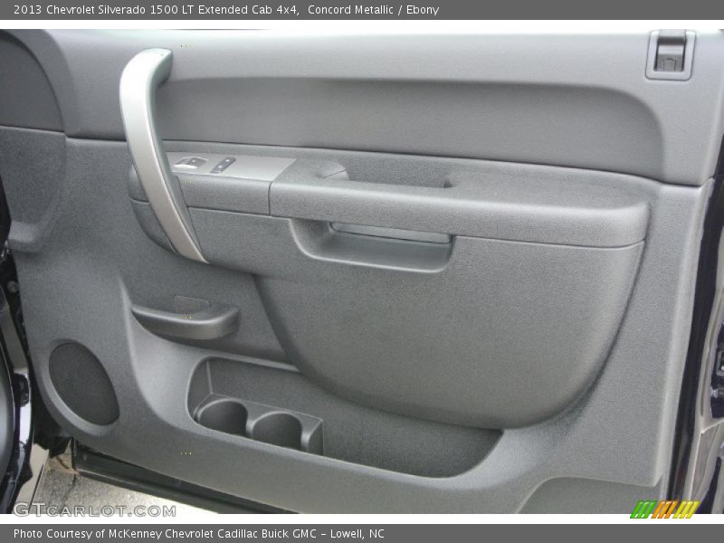 Concord Metallic / Ebony 2013 Chevrolet Silverado 1500 LT Extended Cab 4x4