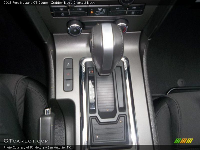 Grabber Blue / Charcoal Black 2013 Ford Mustang GT Coupe