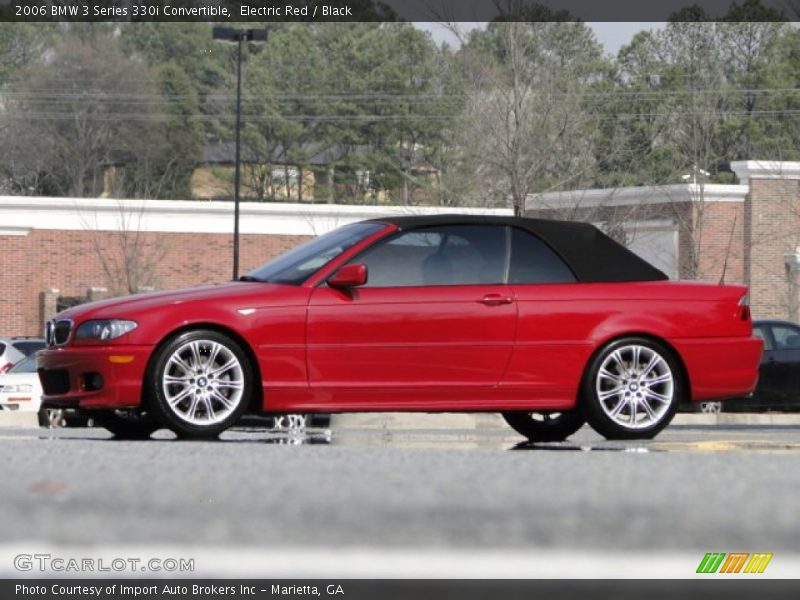  2006 3 Series 330i Convertible Electric Red