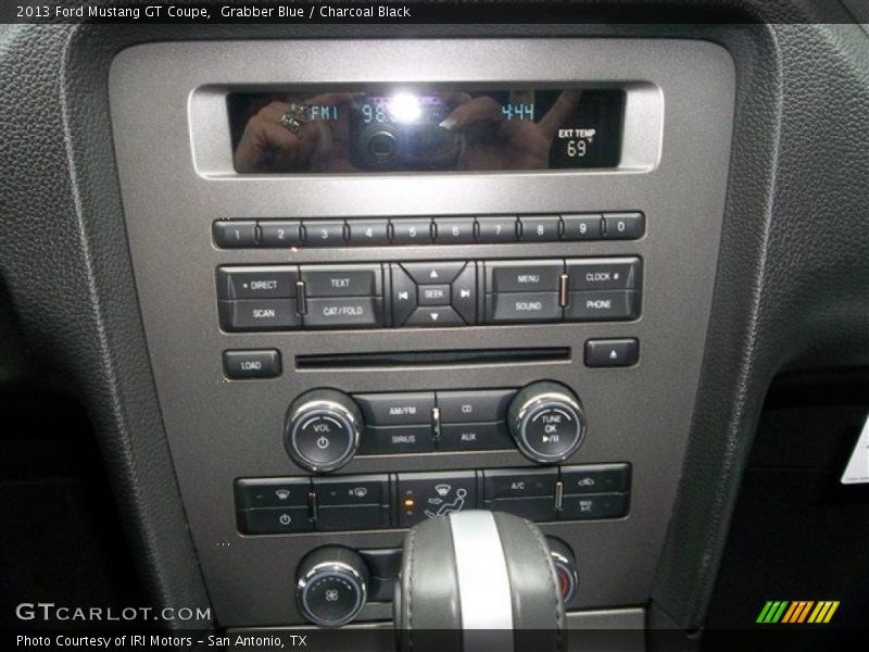 Grabber Blue / Charcoal Black 2013 Ford Mustang GT Coupe