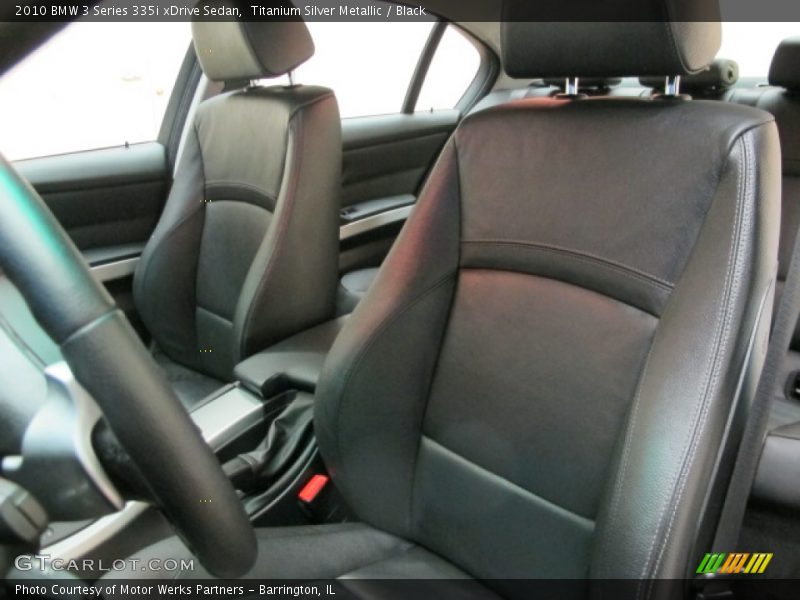Titanium Silver Metallic / Black 2010 BMW 3 Series 335i xDrive Sedan