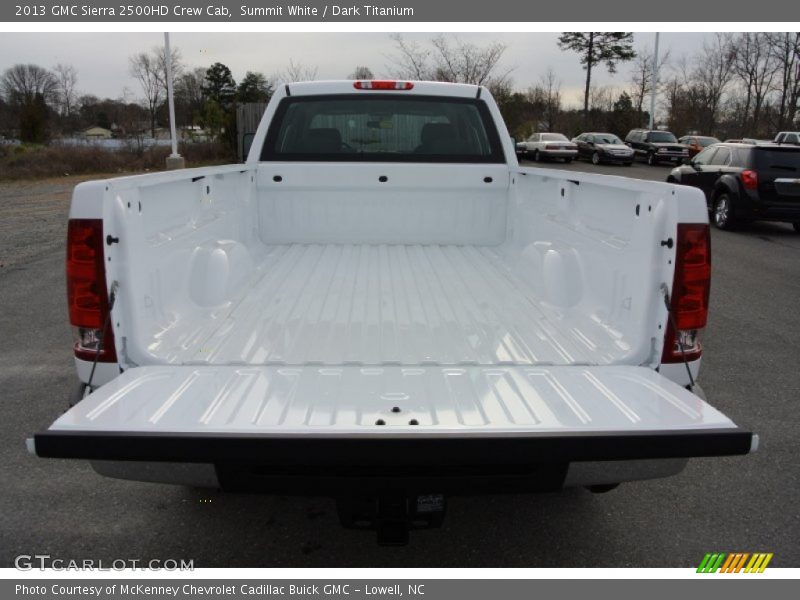 Summit White / Dark Titanium 2013 GMC Sierra 2500HD Crew Cab
