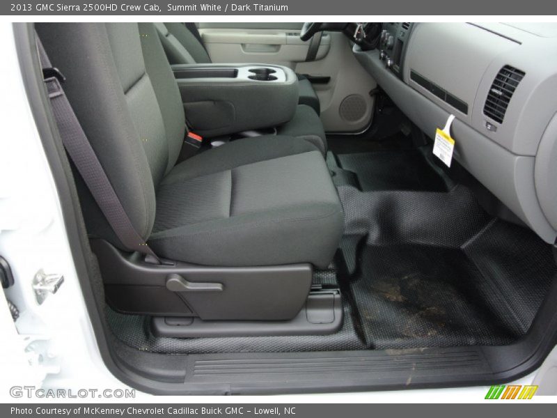 Front Seat of 2013 Sierra 2500HD Crew Cab