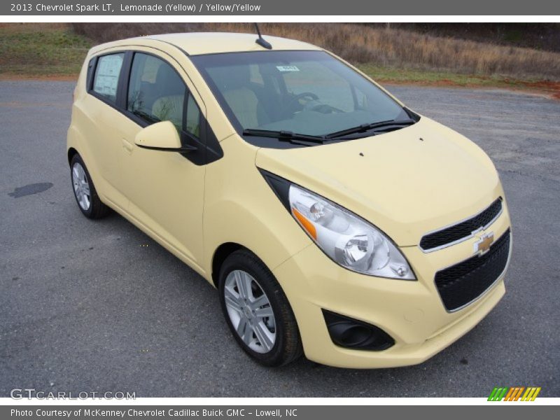 Lemonade (Yellow) / Yellow/Yellow 2013 Chevrolet Spark LT