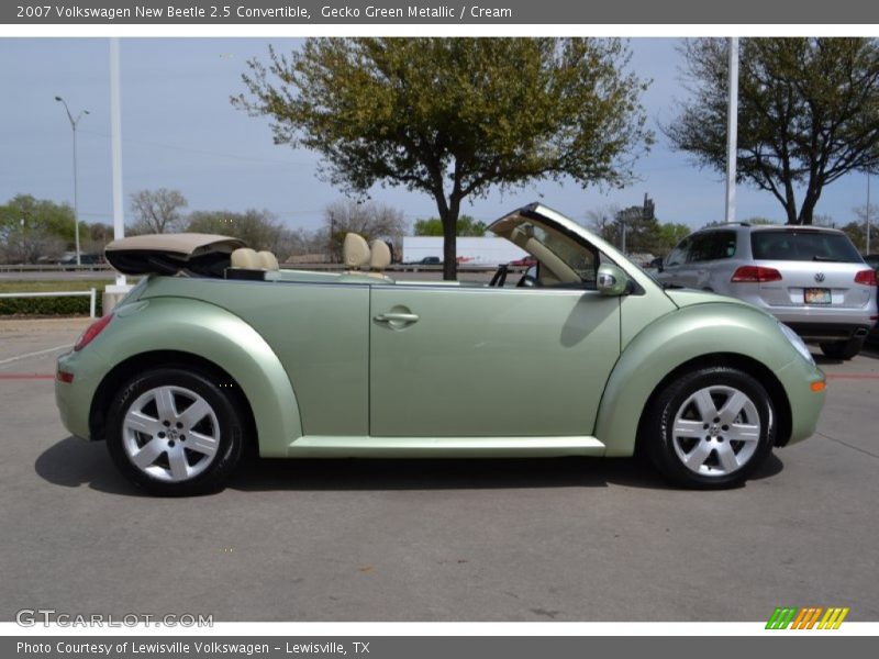  2007 New Beetle 2.5 Convertible Gecko Green Metallic