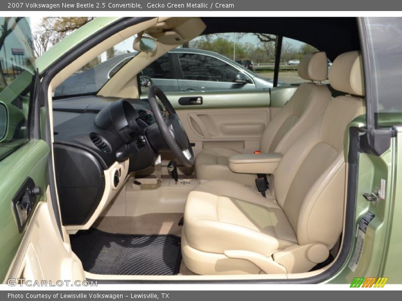  2007 New Beetle 2.5 Convertible Cream Interior