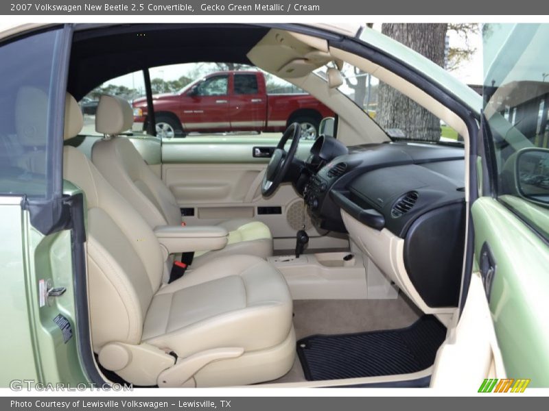  2007 New Beetle 2.5 Convertible Cream Interior