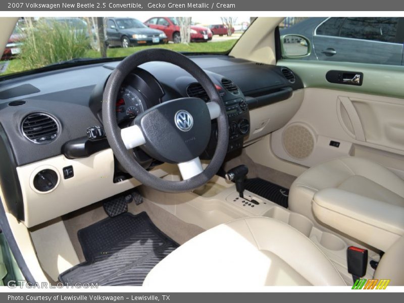  2007 New Beetle 2.5 Convertible Cream Interior