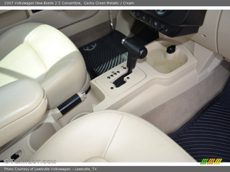  2007 New Beetle 2.5 Convertible 6 Speed Tiptronic Automatic Shifter