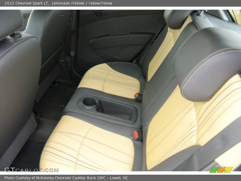 Rear Seat of 2013 Spark LT