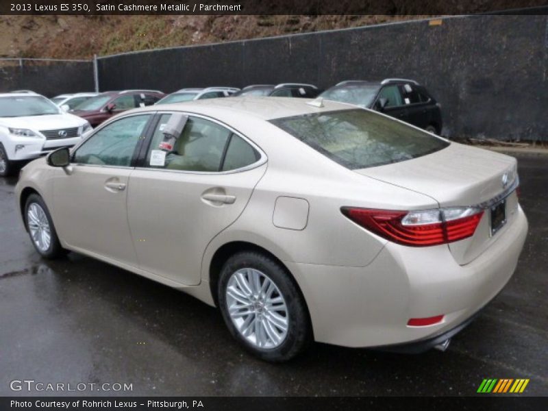 Satin Cashmere Metallic / Parchment 2013 Lexus ES 350