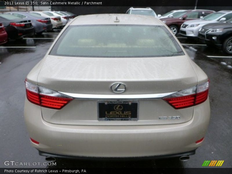 Satin Cashmere Metallic / Parchment 2013 Lexus ES 350