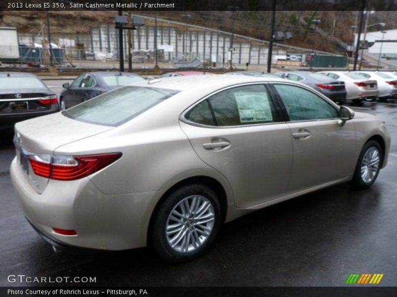 Satin Cashmere Metallic / Parchment 2013 Lexus ES 350