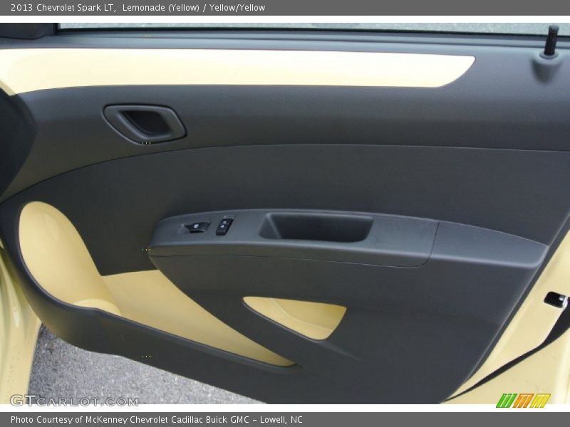 Lemonade (Yellow) / Yellow/Yellow 2013 Chevrolet Spark LT