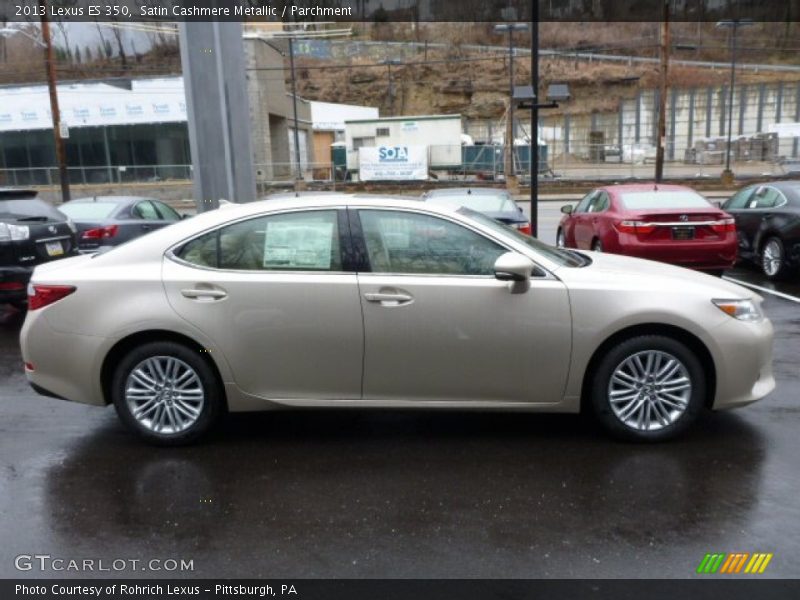 Satin Cashmere Metallic / Parchment 2013 Lexus ES 350