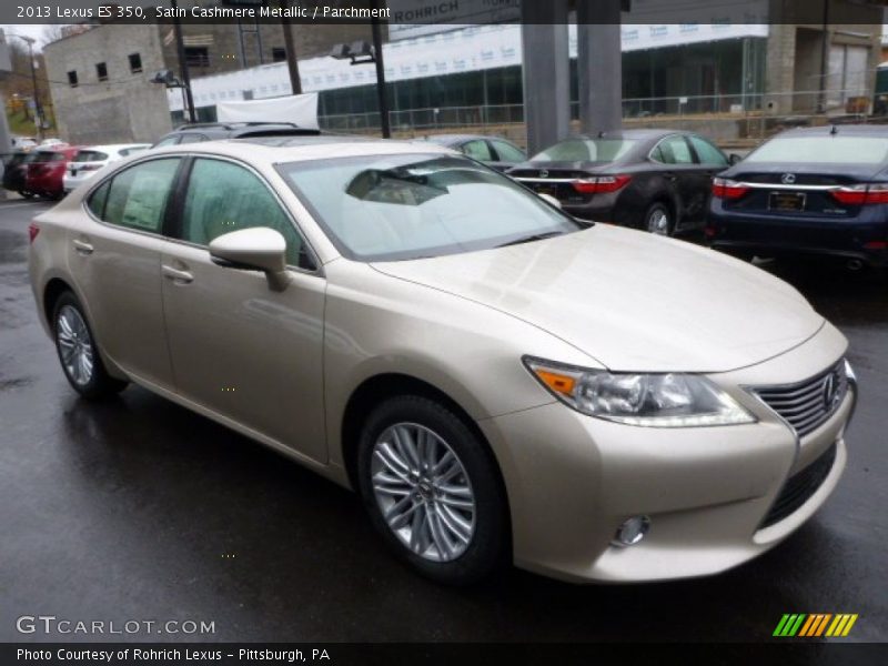 Satin Cashmere Metallic / Parchment 2013 Lexus ES 350