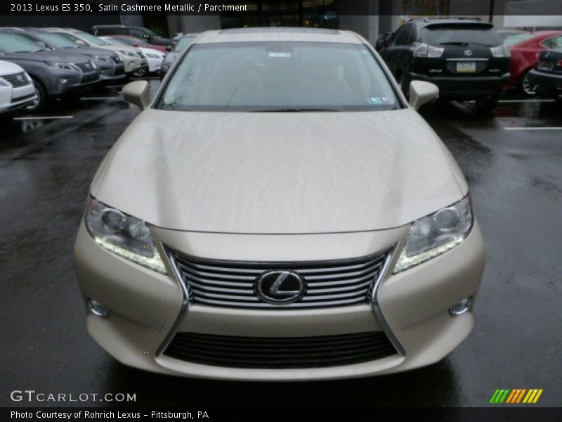Satin Cashmere Metallic / Parchment 2013 Lexus ES 350