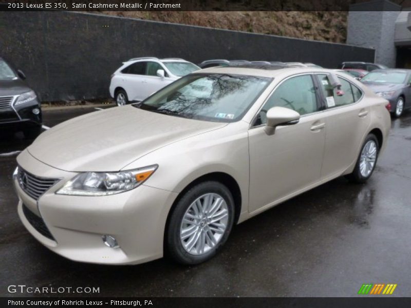 Satin Cashmere Metallic / Parchment 2013 Lexus ES 350