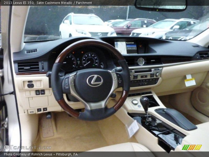 Satin Cashmere Metallic / Parchment 2013 Lexus ES 350