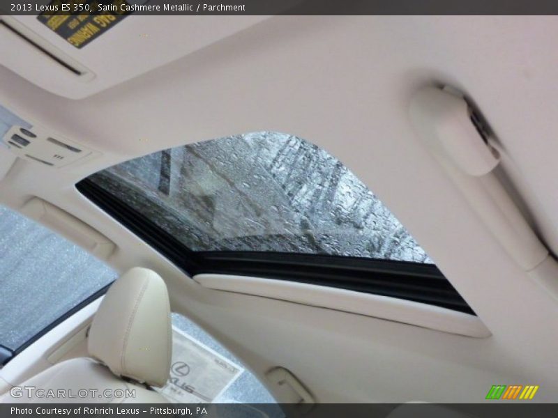 Satin Cashmere Metallic / Parchment 2013 Lexus ES 350