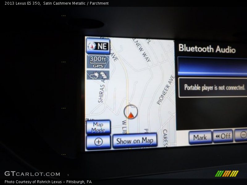 Satin Cashmere Metallic / Parchment 2013 Lexus ES 350