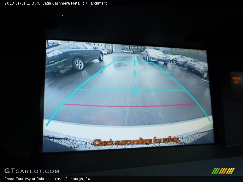 Satin Cashmere Metallic / Parchment 2013 Lexus ES 350