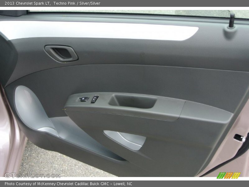 Techno Pink / Silver/Silver 2013 Chevrolet Spark LT