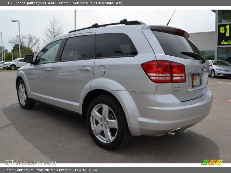 Bright Silver Metallic / Dark Slate Gray 2010 Dodge Journey SXT AWD