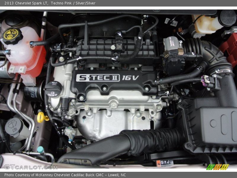  2013 Spark LT Engine - 1.2 Liter DOHC 16-Valve VVT S-TEC II 4 Cylinder