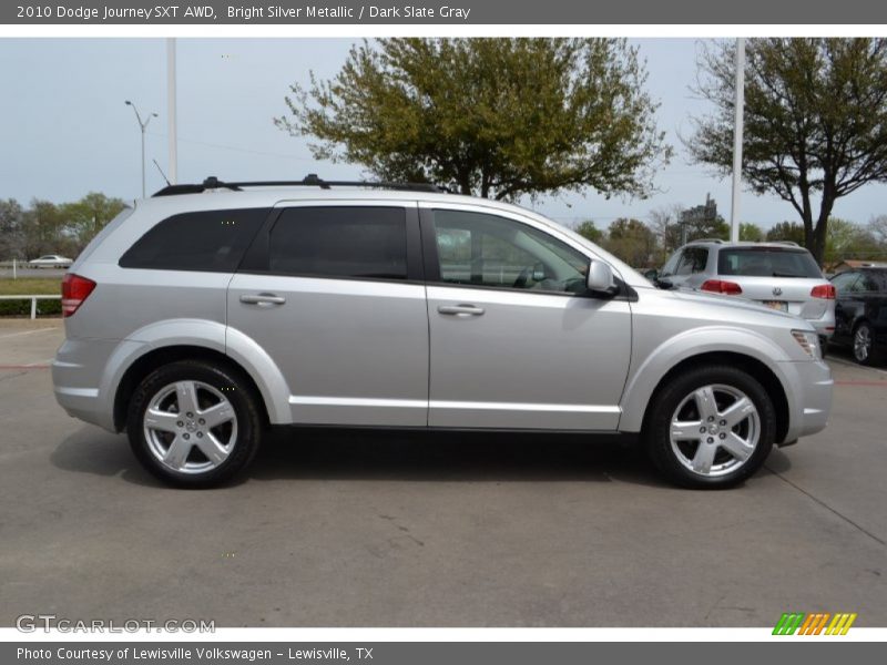 Bright Silver Metallic / Dark Slate Gray 2010 Dodge Journey SXT AWD