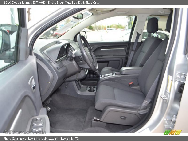 Front Seat of 2010 Journey SXT AWD