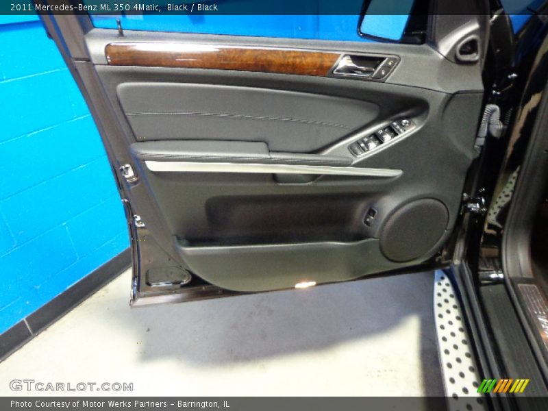 Black / Black 2011 Mercedes-Benz ML 350 4Matic