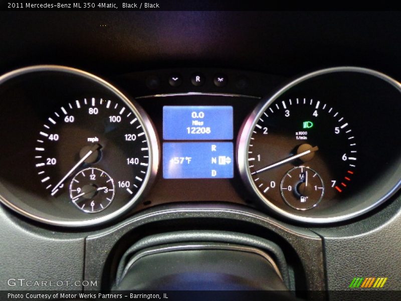 Black / Black 2011 Mercedes-Benz ML 350 4Matic