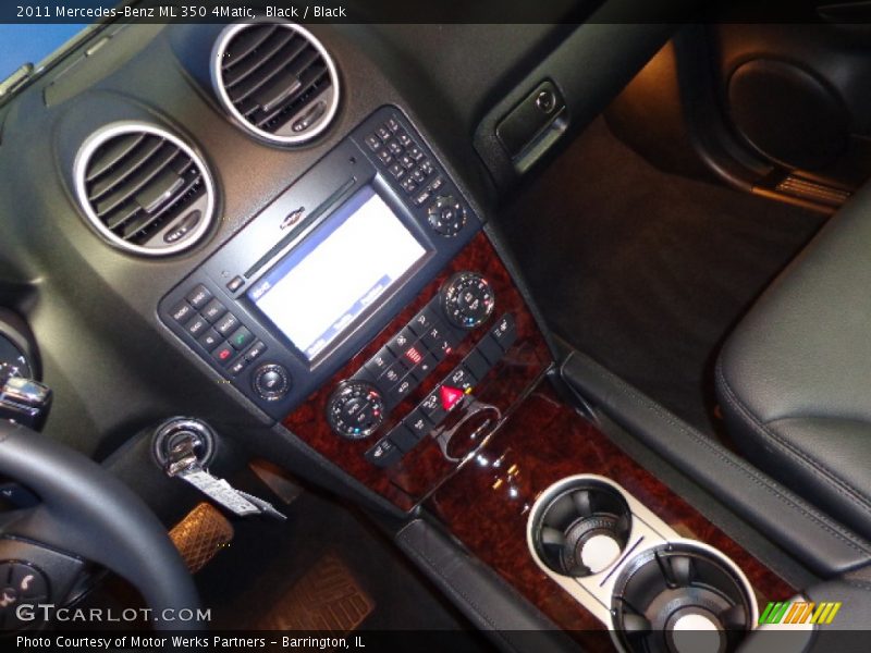 Black / Black 2011 Mercedes-Benz ML 350 4Matic